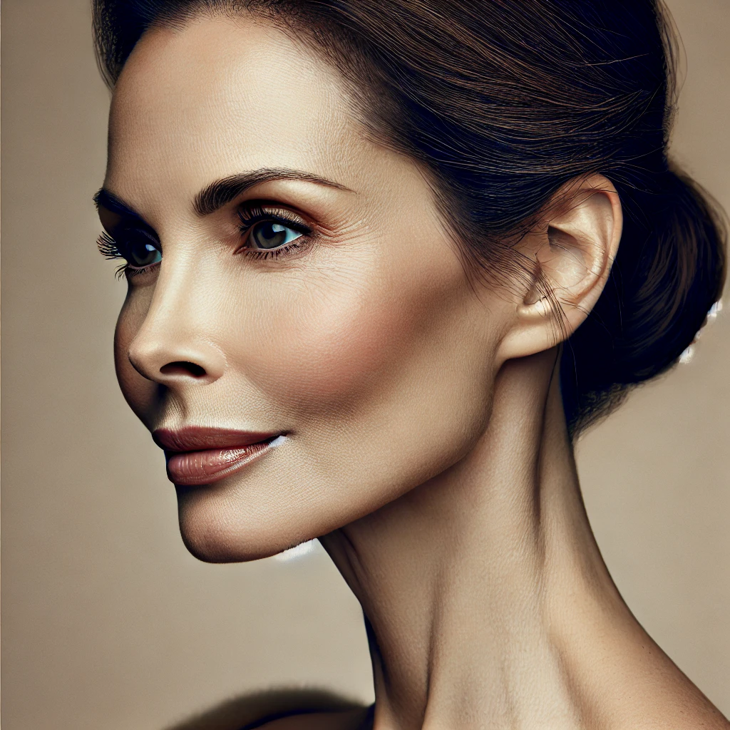 <h1>Lifting Temporal: Tudo o Que Você Precisa Saber</h1> 1 Lifting temporal com imagem elegante e estilizada de uma mulher sofisticada de 40-60 anos em perfil. A mulher tem uma expressão serena, com leves sinais de envelhecimento ao redor dos olhos e sobrancelhas, destacando sua beleza atemporal e sofisticação
